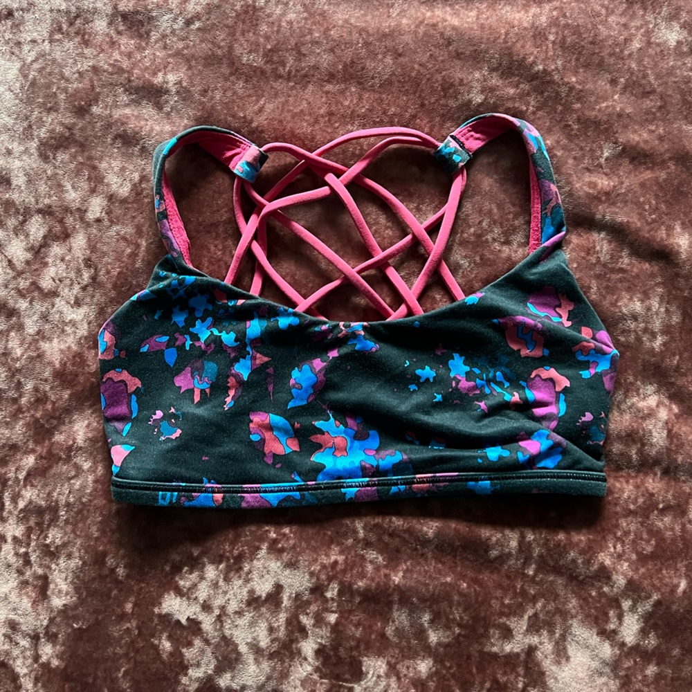 Multicolored Lululemon Bra